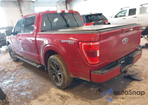 2022 Ford F-150 Xlt из США, поврежденный, VIN 1FTEW1EP4NKD78320